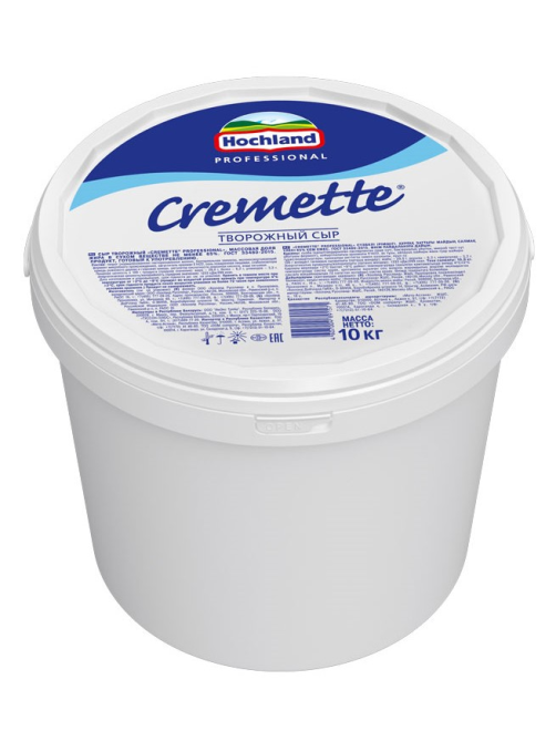 Сыр творожный Hochland Cremette Professional 65%, 10кг