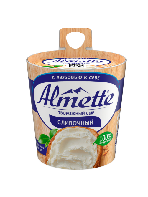 Сыр творожный Almette Сливочный 60%, 150г