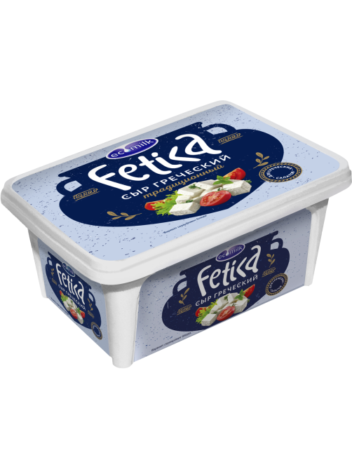 Сыр Экомилк Fetica Греческий рассольный 40%, 490г