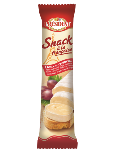 Сыр President Snack a la Francaise мягкий с белой плесенью 60%, 170г
