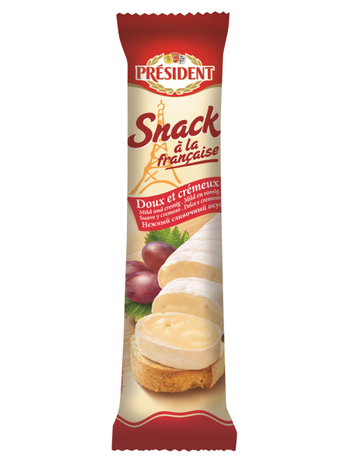 Сыр President Snack a la Francaise мягкий с белой плесенью 60%, 170г