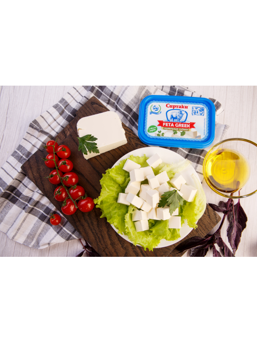 Сыр плавленый Сиртаки Feta Greek с овечьим сыром 45%, 200г