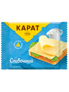 Сыр плавленый Карат сливочный 25%, 130г