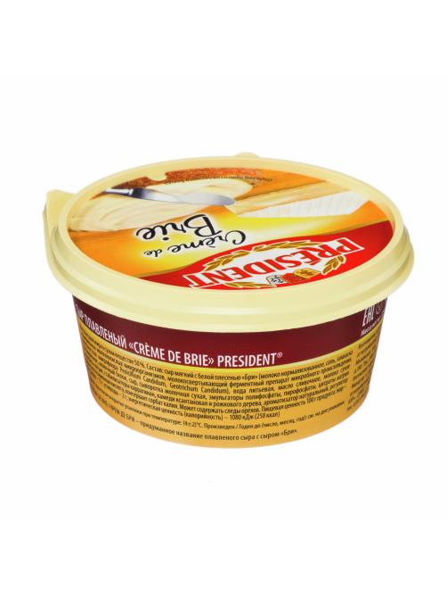 Сыр плавленый President Creme De Brie, 125г