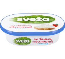 Сыр творожный Sveza Сливочный 60%, 150г