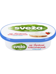 Сыр творожный Sveza Сливочный 60%, 150г