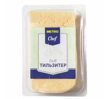 METRO Chef Сыр Тильзитер полутвердый нарезка 45%, 500г