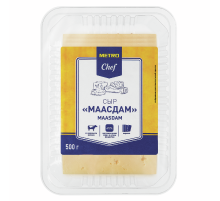 METRO Chef Сыр Маасдам полутвердый нарезка 45%, 500г