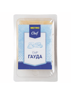 METRO Chef Сыр Гауда полутвердый нарезка 48%, 500г