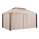 Tarrington House Павильон Veoms бежевый, 3 x 4м