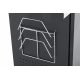 Tarrington House Газовый гриль Paxton черный 4+1, 71 x 41см
