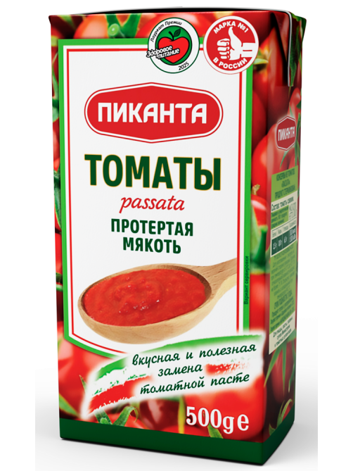 Мякоть томатов Пиканта, 500г