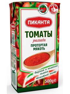 Мякоть томатов Пиканта, 500г