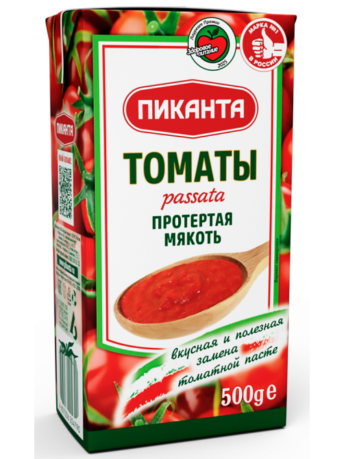 Мякоть томатов Пиканта, 500г