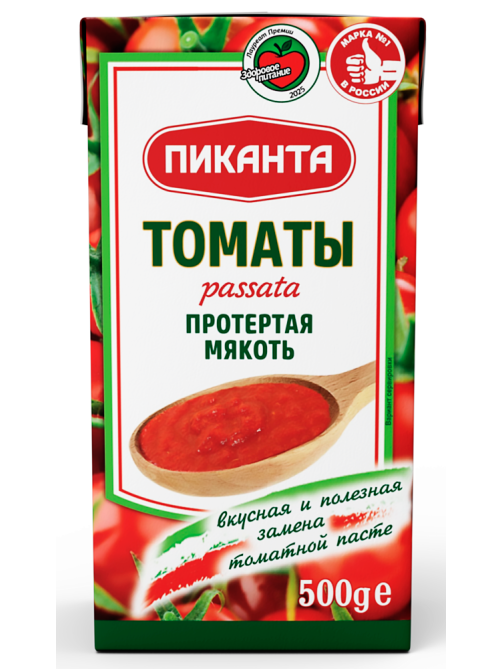 Мякоть томатов Пиканта, 500г