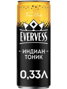Напиток Evervess Тоник газированный, 330мл