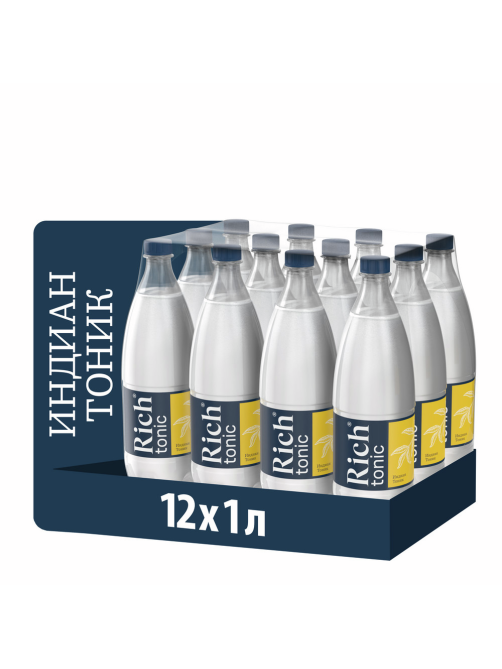 Напиток Rich tonic Индиан газированный, 1л