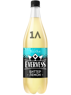 Напиток Evervess Горький Лимон газированный, 1л
