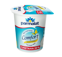 Сметана Parmalat безлактозная 20%, 300г