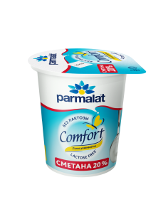 Сметана Parmalat безлактозная 20%, 300г