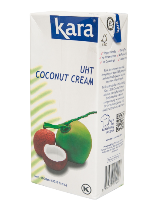 Кокосовые сливки Kara 24%, 1л