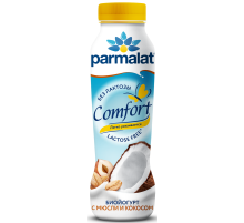 Йогурт питьевой Parmalat безлактозный мюсли и кокос 1.5%, 290г