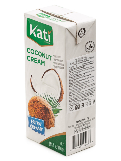 Кокосовые сливки Kati 1л