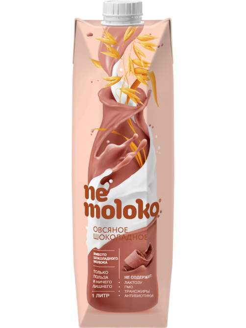 Напиток растительный овсяный Nemoloko Шоколадный, 1л