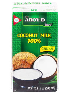 Кокосовое молоко Aroy-D Coconut Milk 17-19%, 500мл