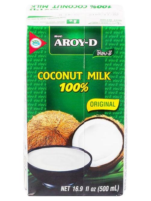 Кокосовое молоко Aroy-D Coconut Milk 17-19%, 500мл