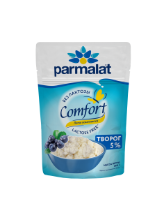 Творог рассыпчатый безлактозный Parmalat 5%, 260г