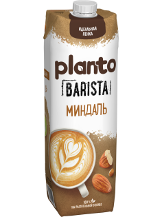 Напиток растительный миндальный Planto Barista 1.2%, 1л