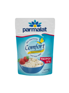 Творог рассыпчатый безлактозный Parmalat 9%, 260г