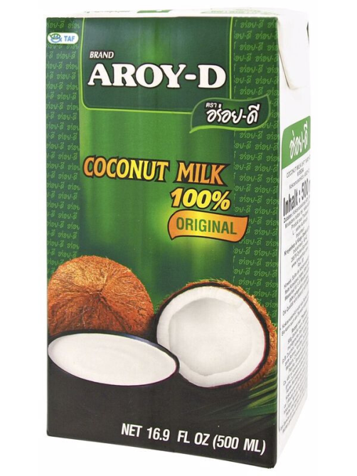 Кокосовое молоко Aroy-D Coconut Milk 17-19%, 500мл