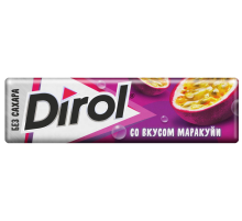 Жевательная резинка Dirol Маракуйя без сахара, 13.6г