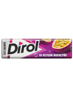 Жевательная резинка Dirol Маракуйя без сахара, 13.6г