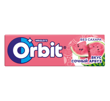 Жевательная резинка Orbit Сочный арбуз, 13.6г