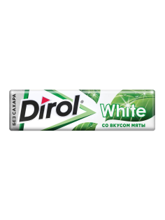 Жевательная резинка Dirol White Мята, 13.6г