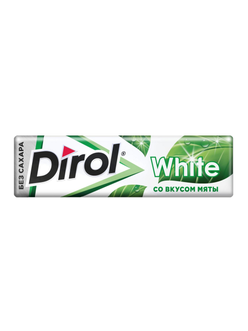 Жевательная резинка Dirol White Мята, 13.6г