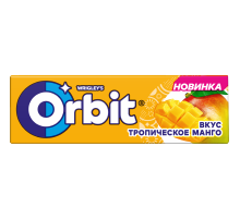 Жевательная резинка Orbit Тропическое манго, 13.6г