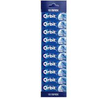 Жевательная резинка Orbit Зимняя свежесть (13.6г x 10шт), 136г