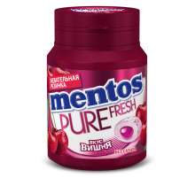 Жевательная резинка Mentos вишня, 54г