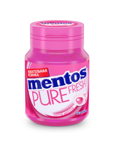 Жевательная резинка Mentos Pure fresh Тутти-Фрутти, 54г