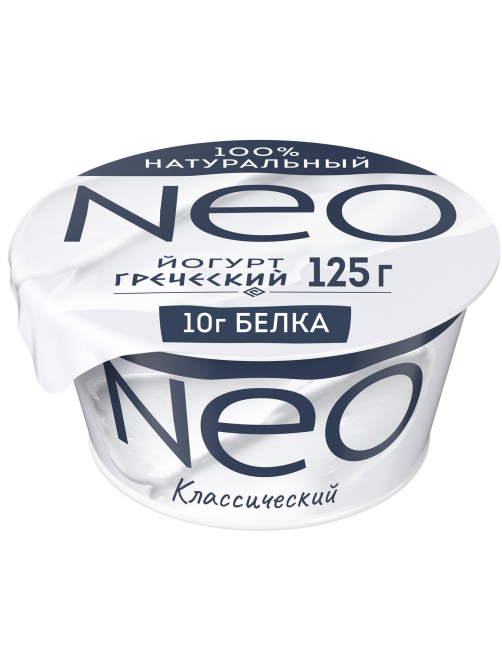 Йогурт Neo Греческий классический 2%, 125г