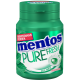 Жевательная резинка Mentos Pure white нежная мята, 54г