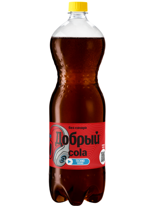 Напиток Добрый Cola газированный без сахара, 1.5л