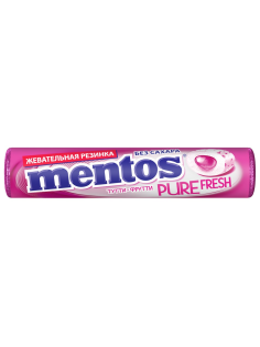 Жевательная резинка Mentos Ролл Тутти-Фрутти, 15.5г