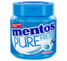 Жевательная резинка Mentos Pure Fresh свежая мята, 100г