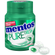 Жевательная резинка Mentos Pure white нежная мята, 54г