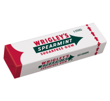 Жевательная резинка Wrigley's Spearmint без сахара мята, 13г